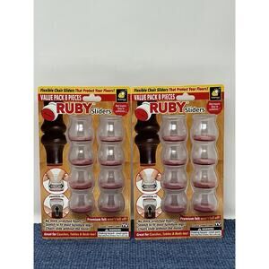 Ruby Sliders As Seen On TV 8 Pack Chair Covers Originals from Bulbhead Set Of 2